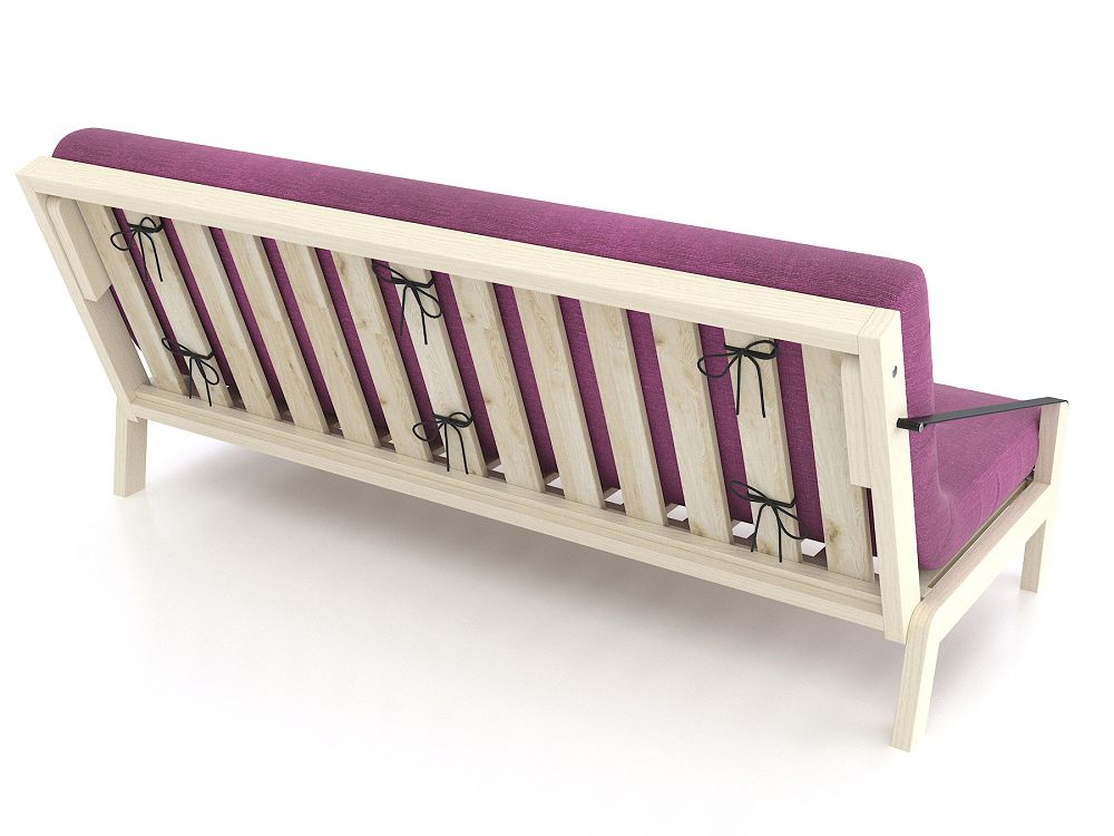 Диван Локи Textile Беленый Дуб Purple