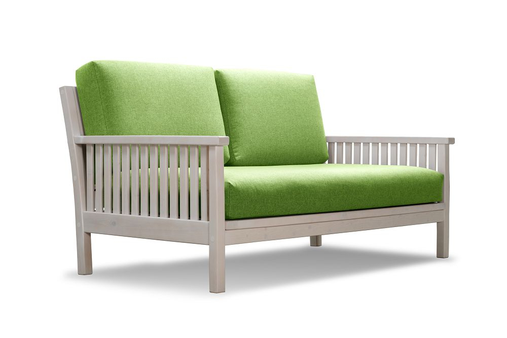 Диван Норман Textile Беленый Дуб Green