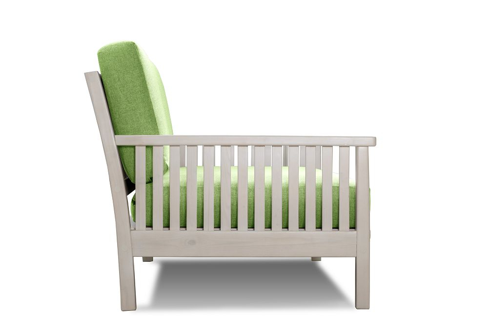 Диван Норман Textile Беленый Дуб Green