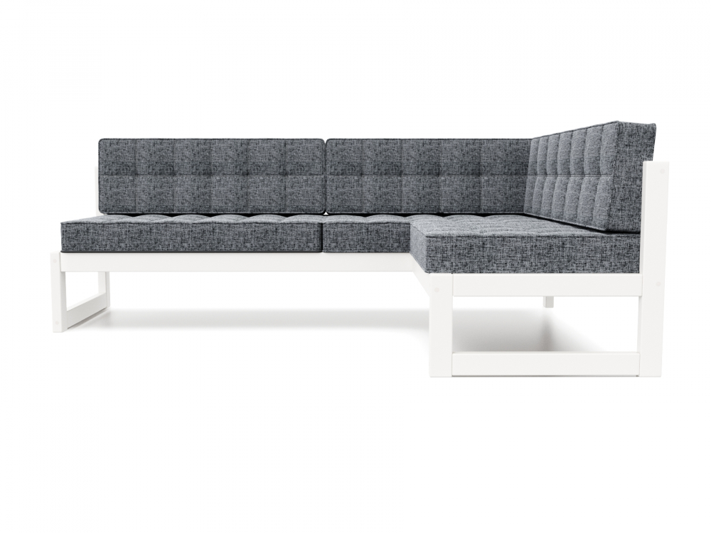 Диван Сега Угловой Velvet Орех Grey